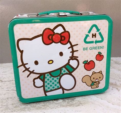 Hello Kitty Metal Lunch Boxes for sale 